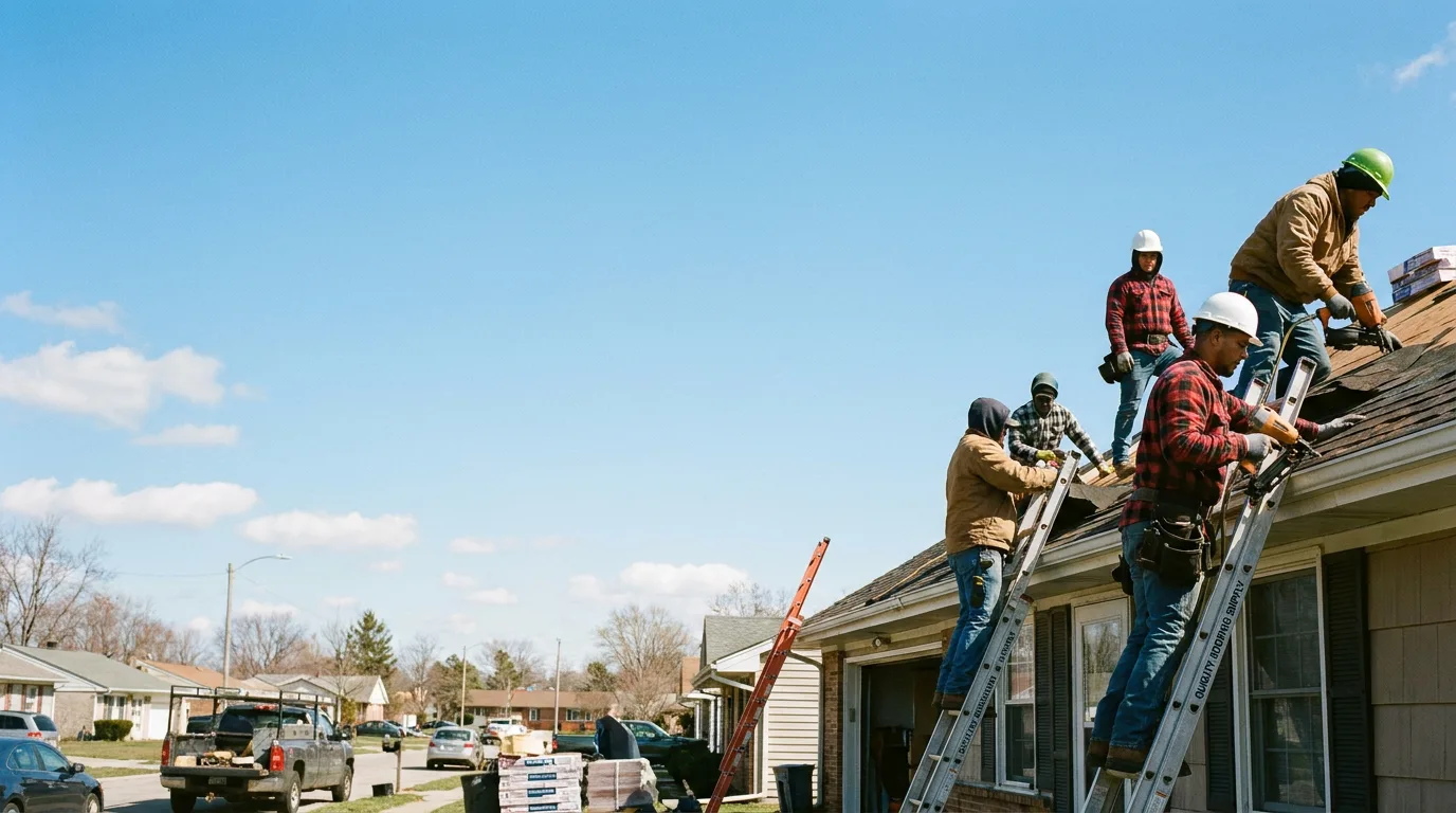 Roofing in Bangor, MI near me